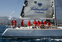 Start regata Palermo Momtecarlo Telecomsatitalia Thuraya